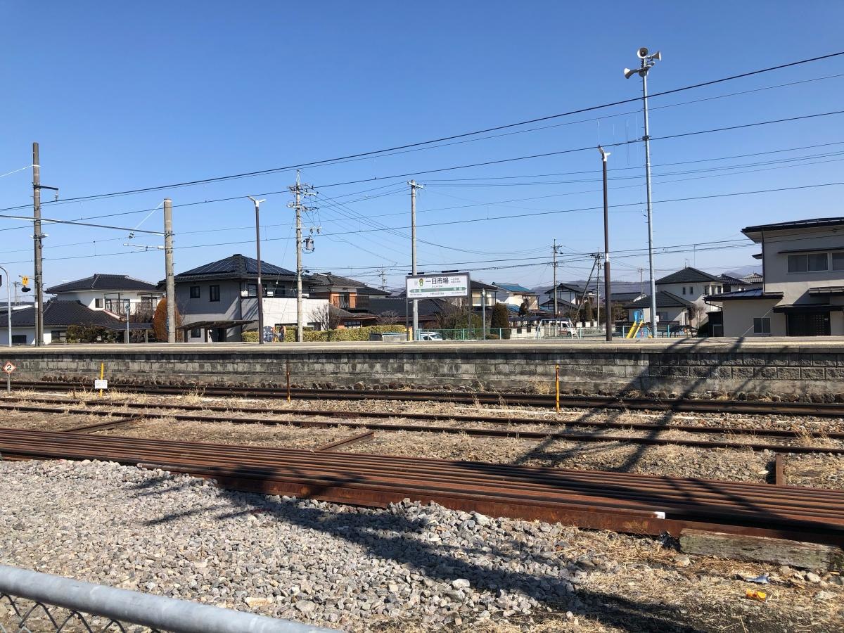 一日市場駅　長野県安曇野市