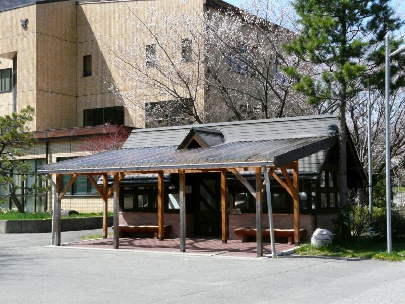 木祖村役場バス待合室