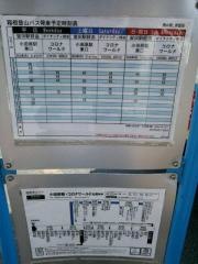 「栢山駅」バス停留所