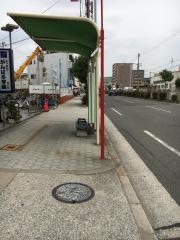 「あびこ道」バス停留所