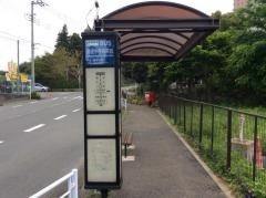 「星槎中学高校前」バス停留所