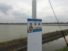「金廻西」バス停留所