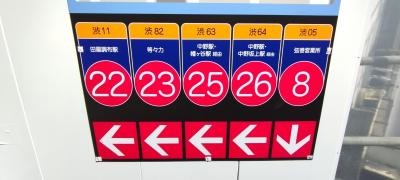 「渋谷駅(西口)」バス停留所
