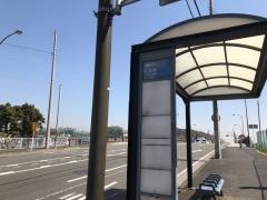 「落合橋」バス停留所