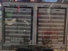 「雀ケ野」バス停留所