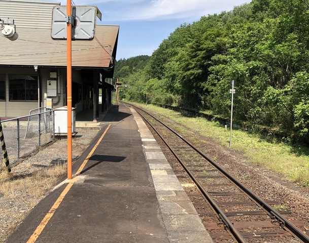 美作追分駅