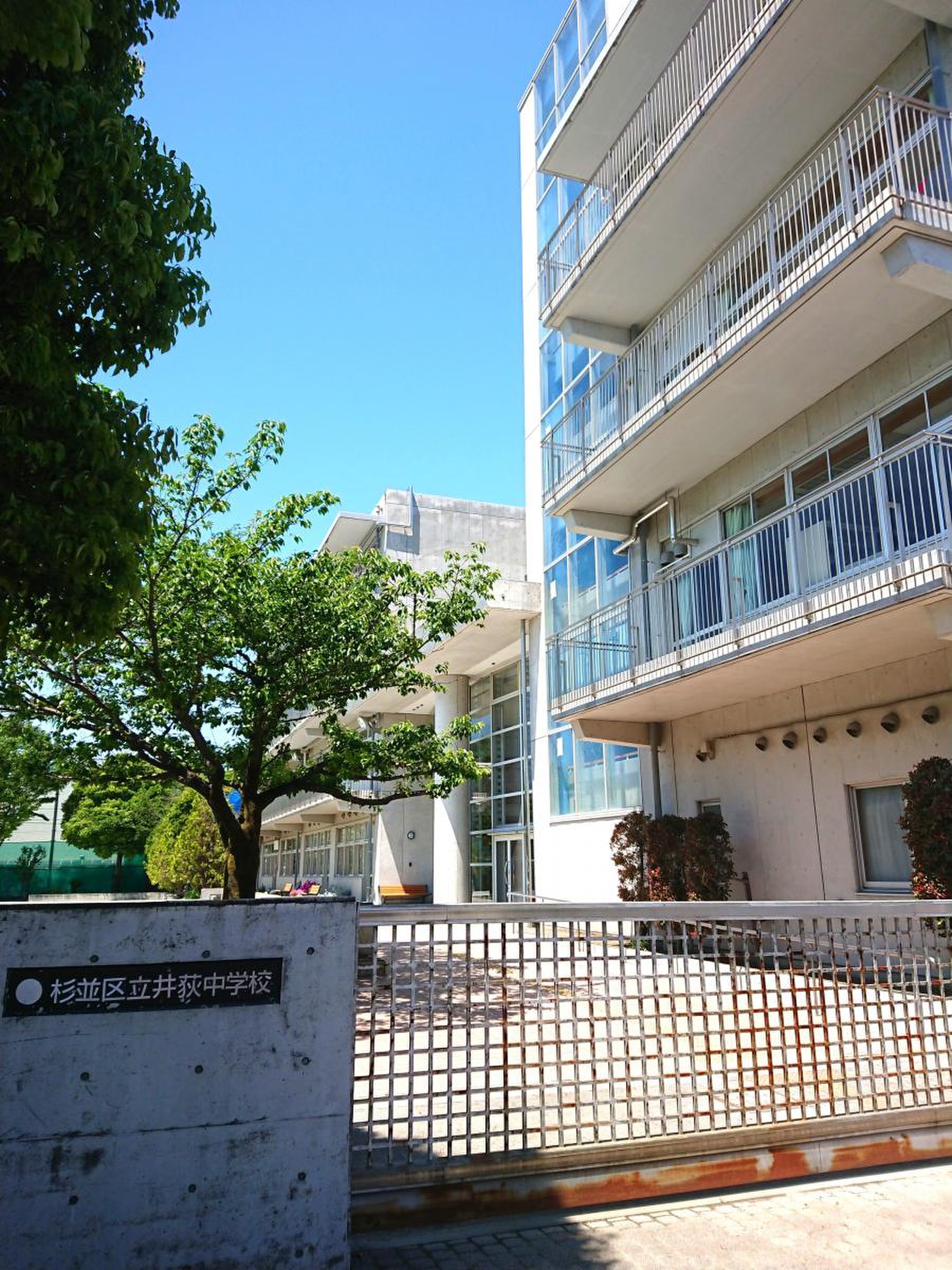 井 荻 中学校