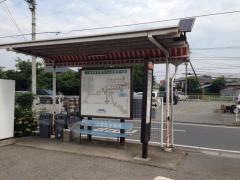 「西上尾車庫」バス停留所