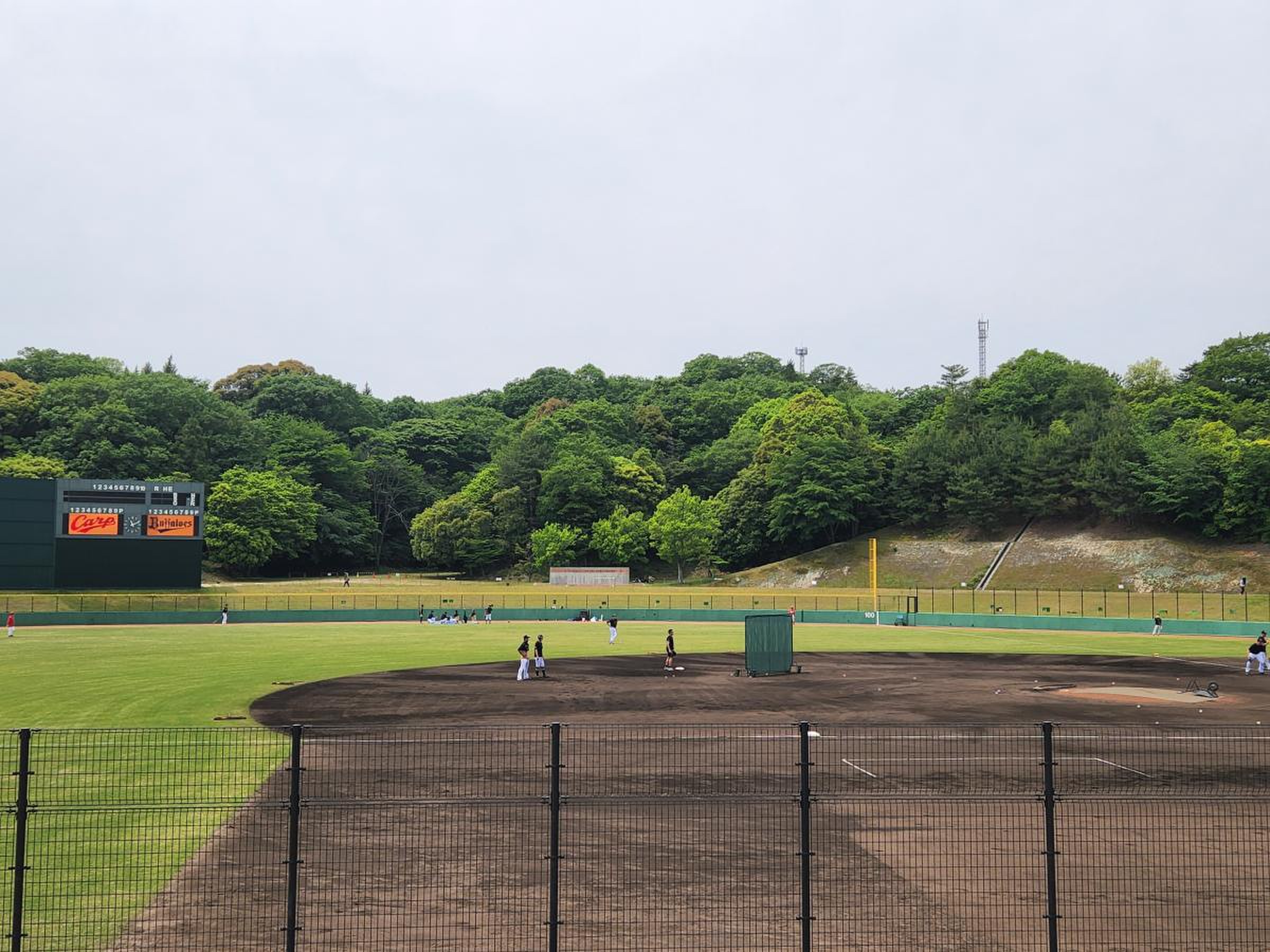 由宇 練習 場