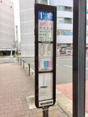 「中山駅北口」バス停留所