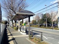 「オークシティ前」バス停留所