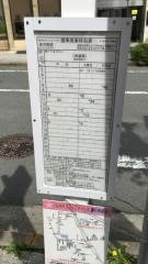 「桜井駅筋」バス停留所