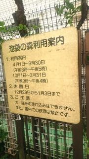 池袋の森