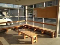「庄原中学校前」バス停留所