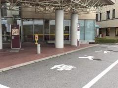 「総合病院東口」バス停留所