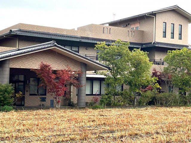 紅葉樹 建物全景