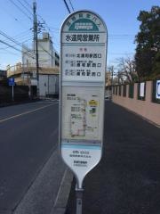 「水道局営業所」バス停留所
