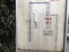 「畷橋」バス停留所