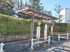 「羽村市役所」バス停留所