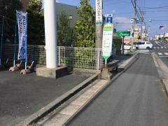 「磐田西高」バス停留所