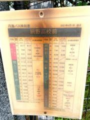 「網野高校前」バス停留所