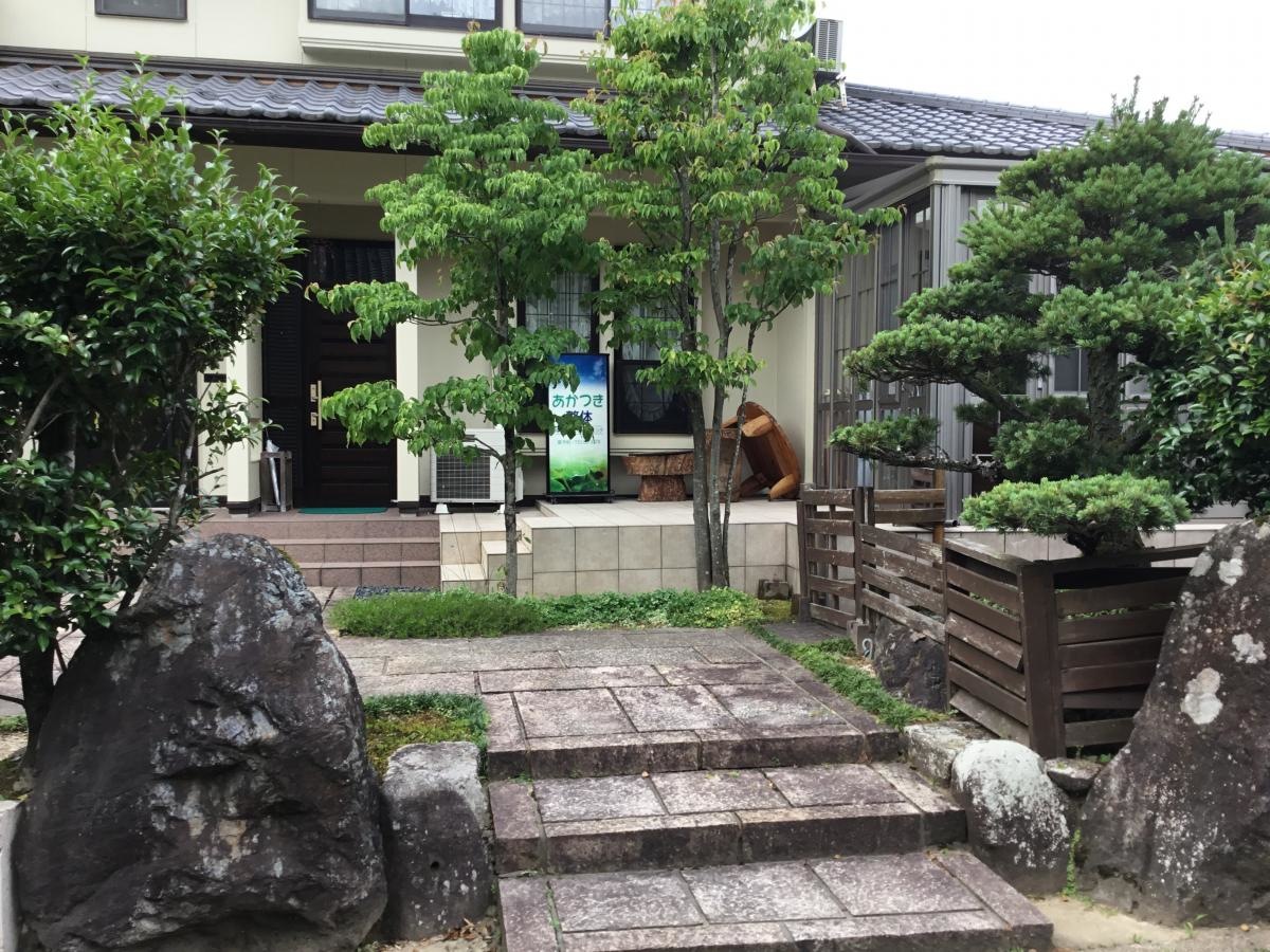 あかつき整体の入り口です。