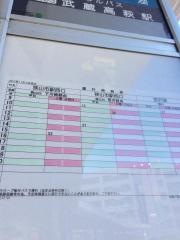 「飯能駅北口」バス停留所
