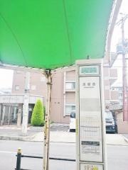 「瓜破西」バス停留所