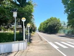 「農学部前」バス停留所