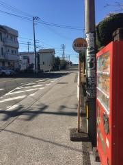 「葛島橋東詰」バス停留所