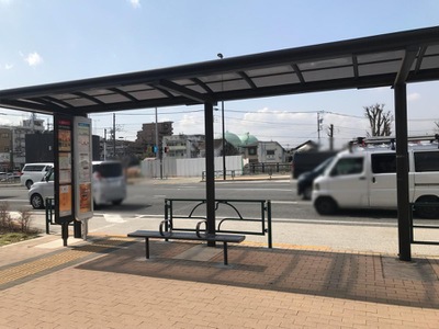 ユキサキナビ 西武バス 東伏見稲荷神社 バス停留所 西東京市東伏見