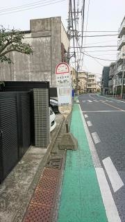 「小向」バス停留所