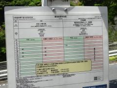 「大塔温泉夢乃湯」バス停留所