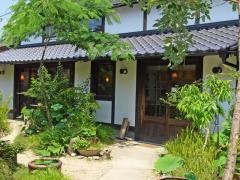 古民家カフェもくせいの花