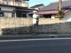 「上小井川」バス停留所