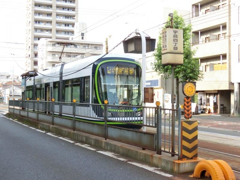 電車が来た！