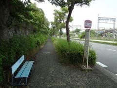 「右京二丁目」バス停留所