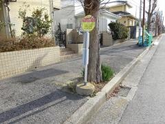 「水の江小学校入口」バス停留所