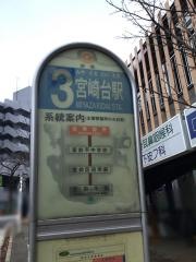 「宮崎台駅」バス停留所