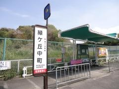 「緑ケ丘中町」バス停留所