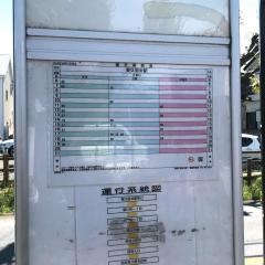 「西堀南」バス停留所