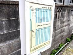 「中山」バス停留所