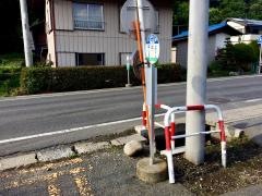 「平出上」バス停留所