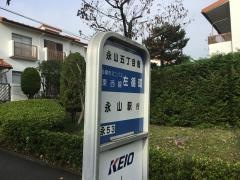 「永山五丁目南」バス停留所