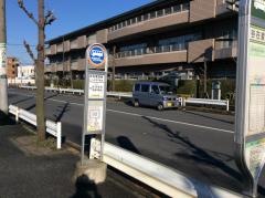 「谷在家団地」バス停留所