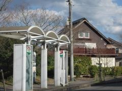 「タウン滝呂口」バス停留所