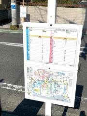 「三ツ石(前浜・後免方面)」バス停留所