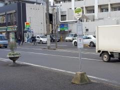 「銀座通り」バス停留所