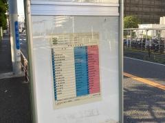 「市の坪南町」バス停留所