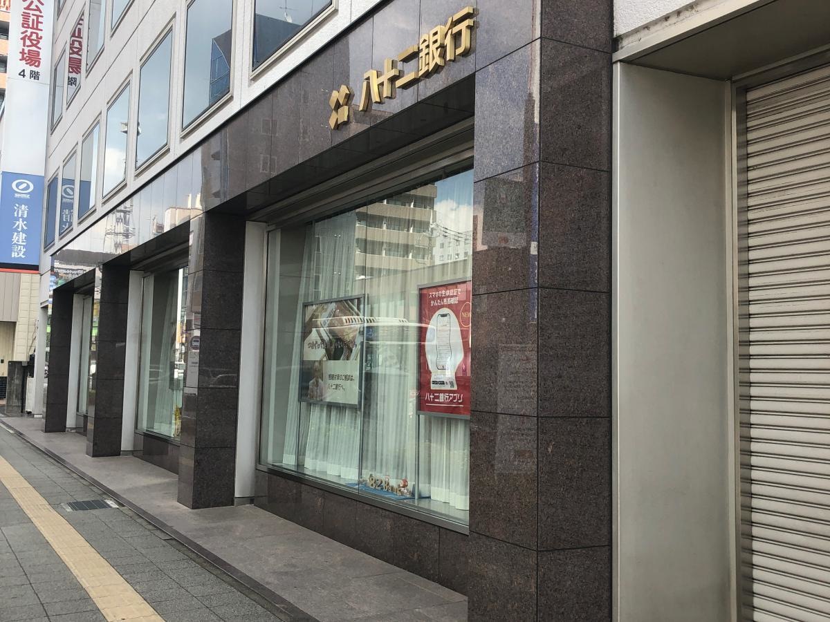 八十二銀行熊谷支店の外観